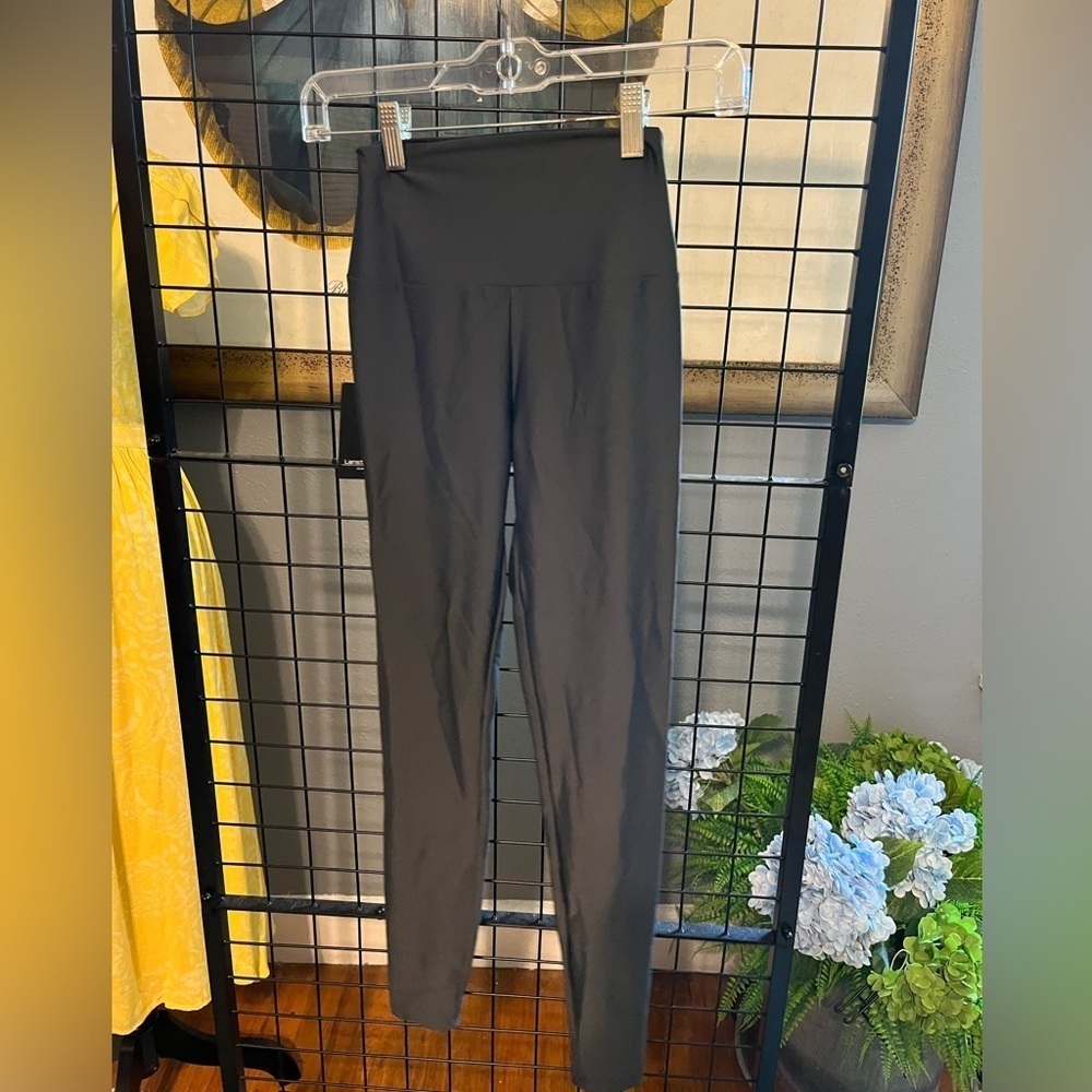 Women's Gray  High-Waisted Workout pants